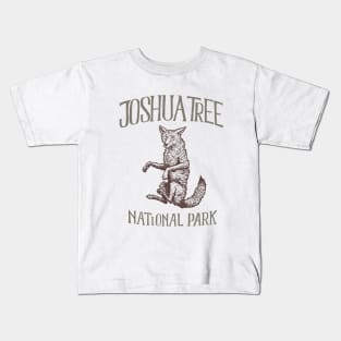 Joshua Tree National Park: Falling Coyote Kids T-Shirt